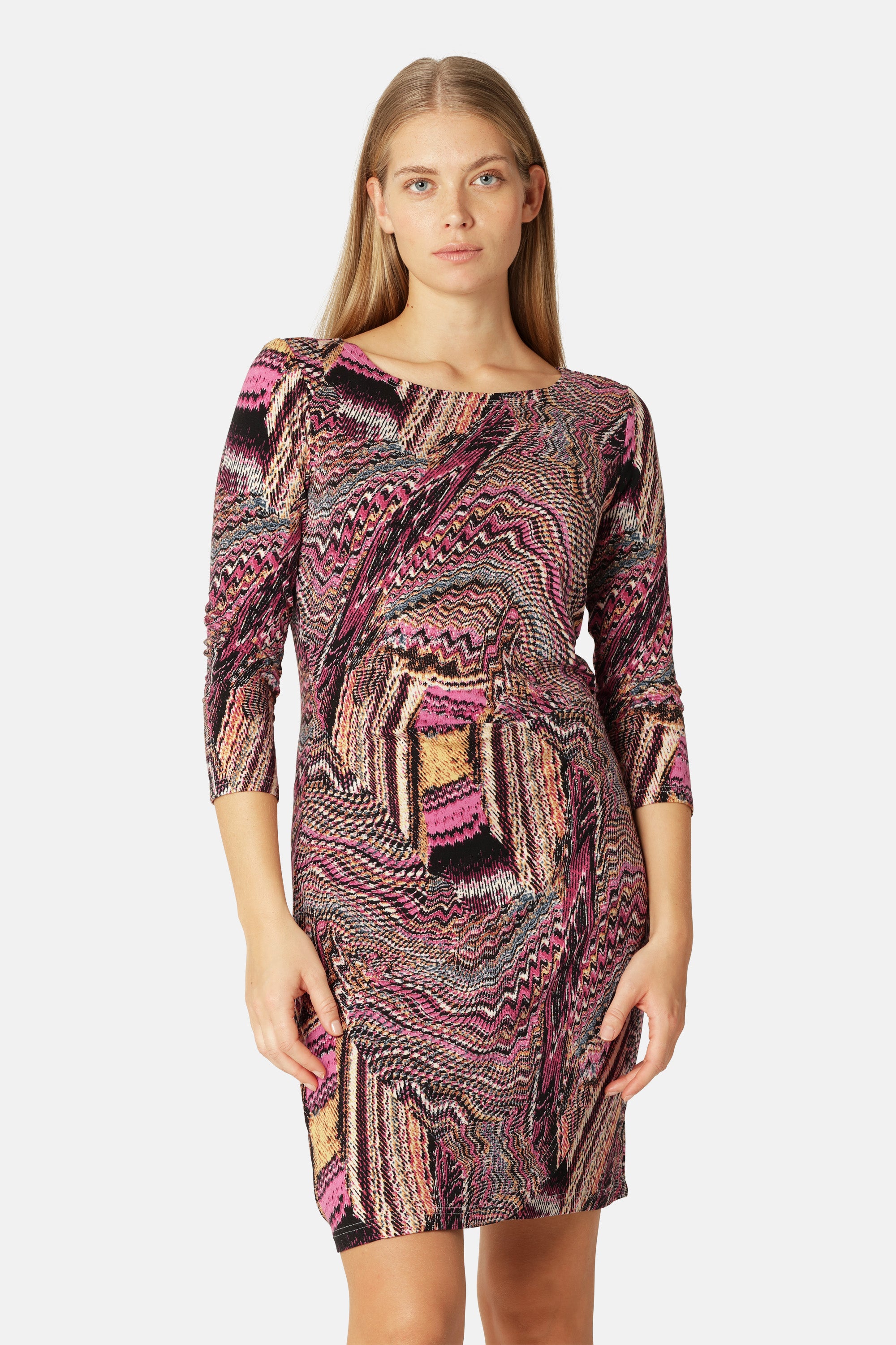 Ilse Jacobsen Hornbæk Womenswear Elisa Seashell Knot Dress Clothes 908 Rosy Pink